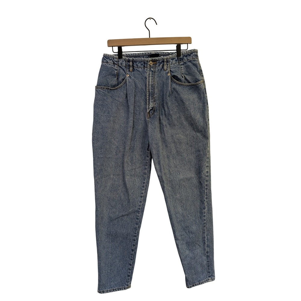 VTG Vintage GAP Jeans Tapered Straight Leg 90's Mom Jeans Rigid‎ Denim 32"